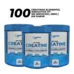 100 Creatine Elemental Series Innovative Fit 100 Servicios | 500g | Sin Sabor
