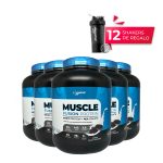 12 Muscle Fusion Protein - 70 porciones - 4,5 lb + 12 Shakers de regalo