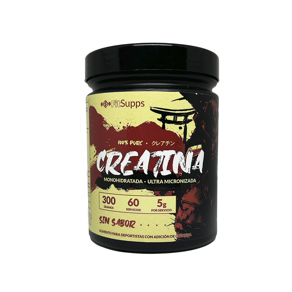 Creatina Fit Supps 60 Servicios 300g Sin Sabor Suplementos Al 